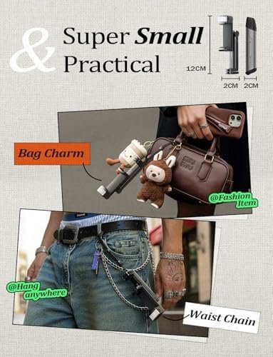 LISEN Cool Stuff Best Airplane Gadgets for Men 2026 Travel Essentials Phone Holder for Valentines Day Gifts Him Photographic Lighting Flash Tubes Idea Travel Gifts Accessories Cruise Essentials 2026 - Image 5