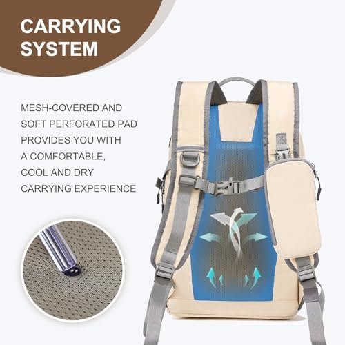 Hiking Backpack for Women Men 20l with Removable Phone Pocket Lightweight Small Travel Backpack Hiking Daypack for Women Men - Image 3