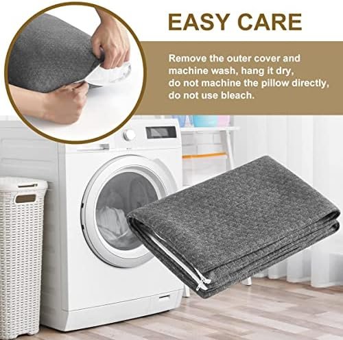 Ivellow Travel Pillow Compressible Camping Pillow for Sleeping Shredded Memory Foam Pillow Compact Firm Supportive for Adults Kids Outdoor Backpacking Hiking Essential Gear - Image 6